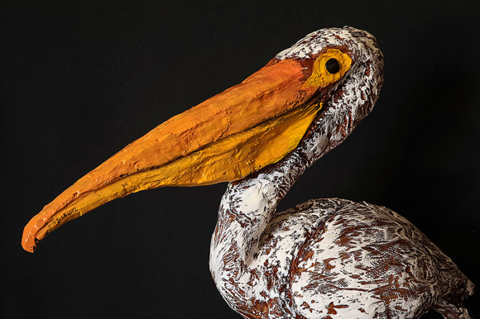 Pelican Sculpture - Kirk Saber